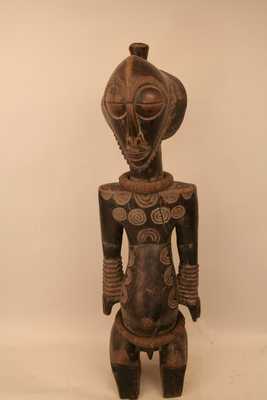 Bembe-Basumba(statue), d`afrique : Rép.démoncratique du Congo., statuette Bembe-Basumba(statue), masque ancien africain Bembe-Basumba(statue), art du Rép.démoncratique du Congo. - Art Africain, collection privées Belgique. Statue africaine de la tribu des Bembe-Basumba(statue), provenant du Rép.démoncratique du Congo., 975/113.Ancienne statue d